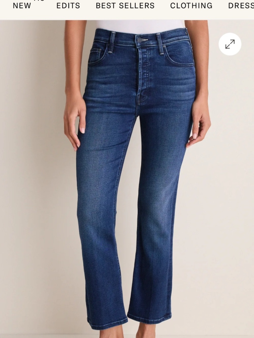 MOTHER Denim - The Tipper Ankle jean in Homecoming High wash - Size 28